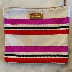 Kate Spade Oak Island Striped Pouch